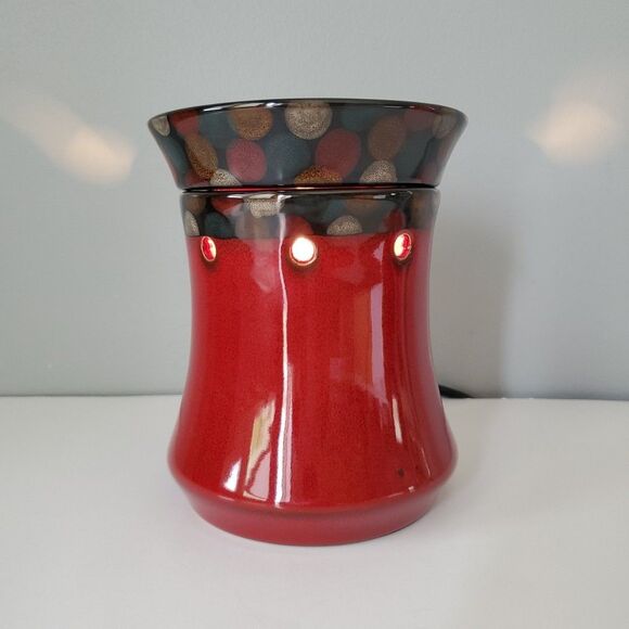 Scentsy Full Size Palette Electric Candle Wax Warmer Retired 2010 - Picture 11 of 11